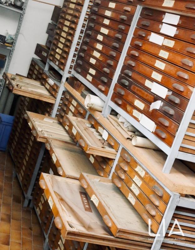 L'archivio disegni gestito dal Gruppo Lavoratori SIAI Marchetti