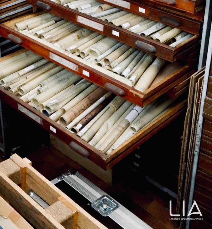 L'archivio disegni gestito dal Gruppo Lavoratori SIAI Marchetti