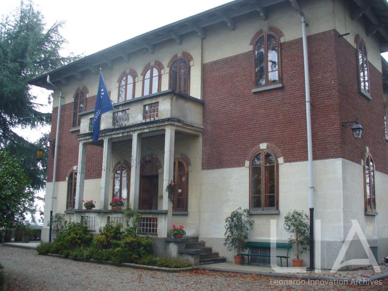 Esterno di Villa Augusta, sede dell'omonima Fondazione Museo
