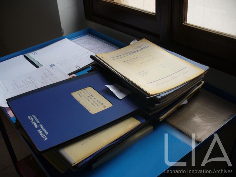 Alcune tipologie documentarie conservate da Fondazione Museo Agusta