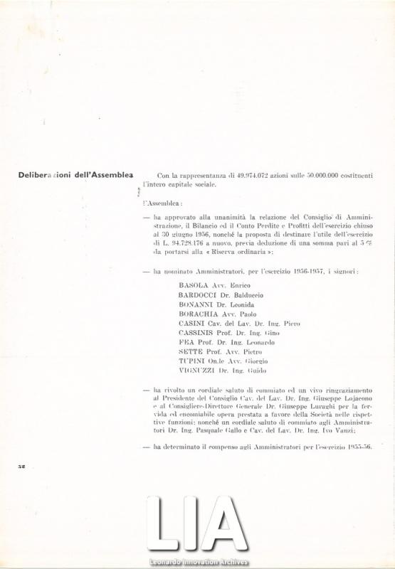 Deliberazioni dell'Assemblea