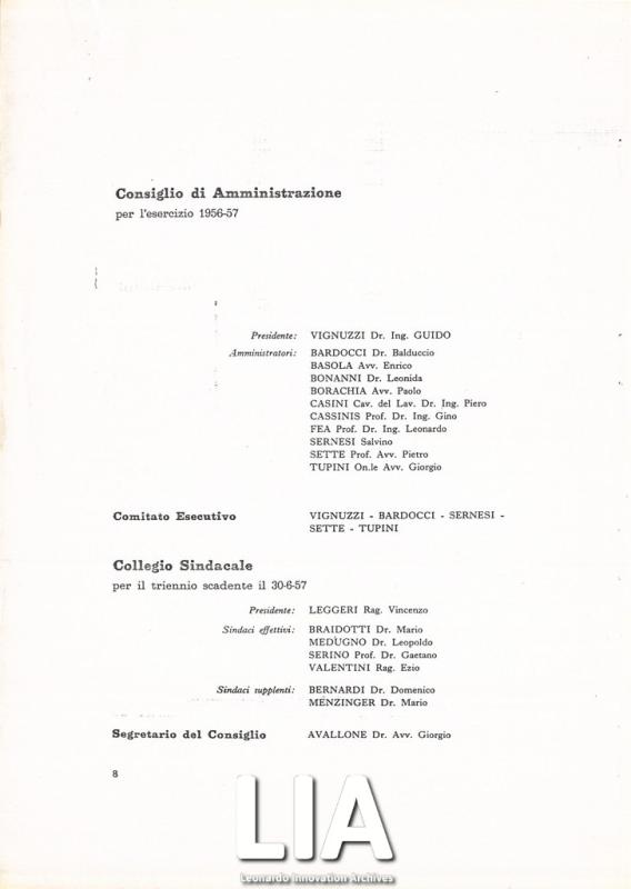 Cariche sociali