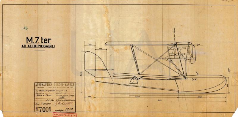 Nieuport Macchi - Idro M.7 ter ad ali ripiegabili