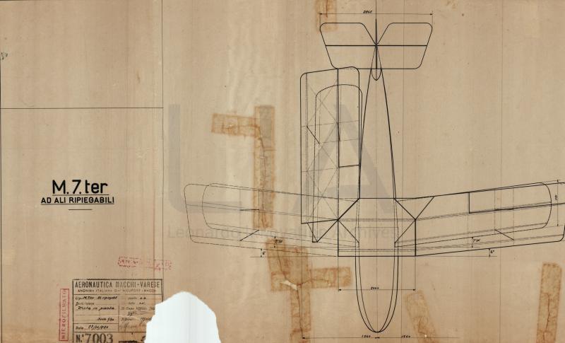 Nieuport Macchi - Idro M.7 ter ad ali ripiegabili