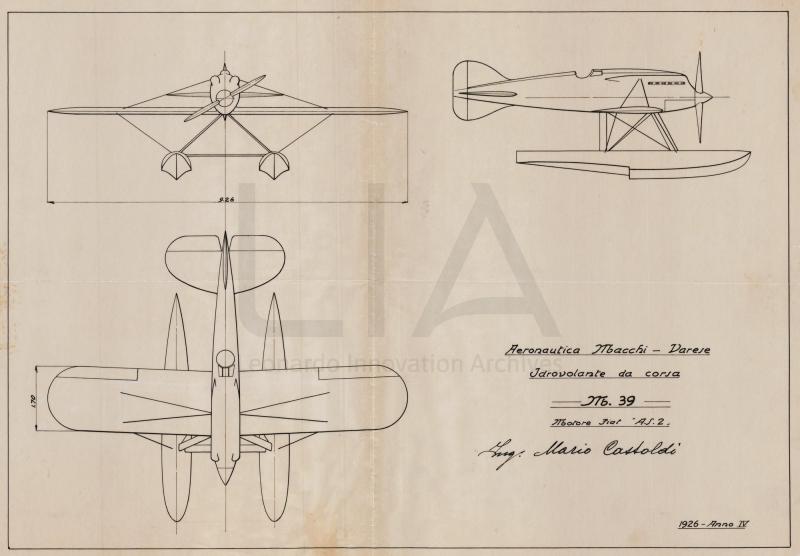 Aeronautica Macchi - Idro M.39 - Assieme