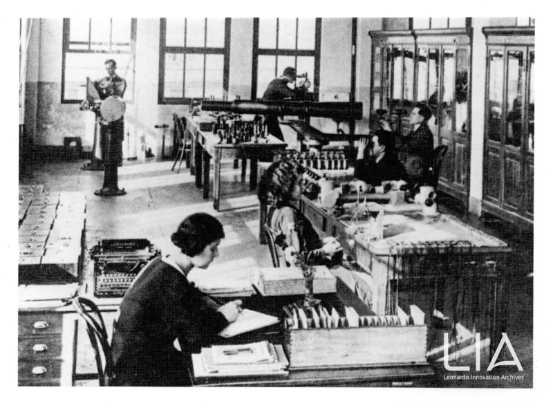 Sala collaudo della società San Giorgio; 1930