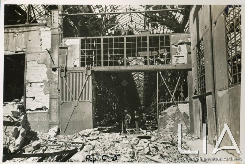 OTO - Reparto C e D distrutti dai bombardamenti