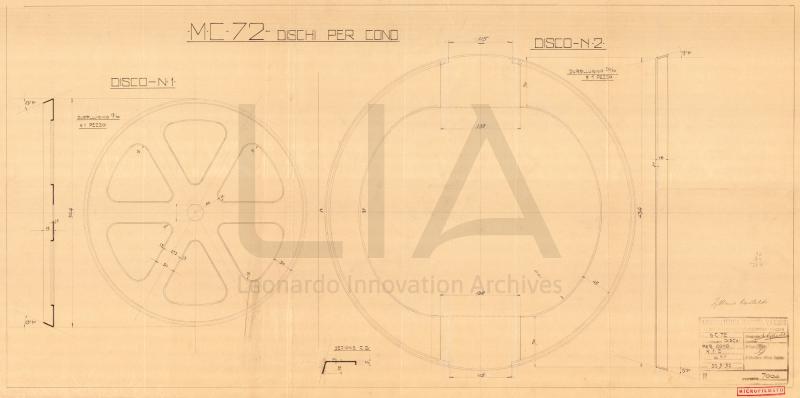 Aeronautica Macchi - Idro MC.72 - Dischi