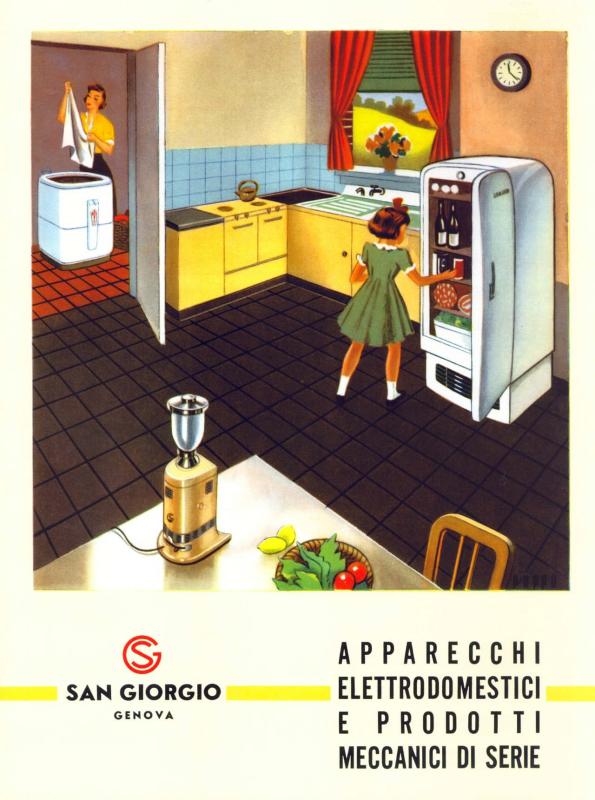 San Giorgio - pubblicità per elettrodomestici