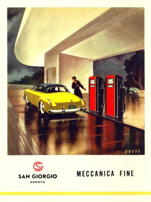 San Giorgio - pubblicità per la produzione meccanica fine