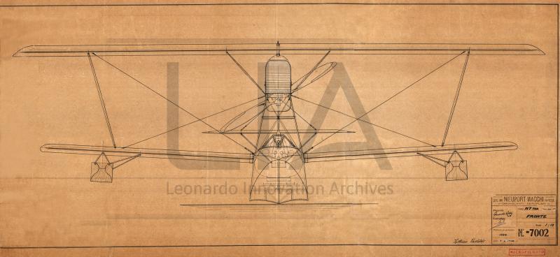 Nieuport Macchi - Idro M.7 ter (ASSO 200 HP) - Vista frontale