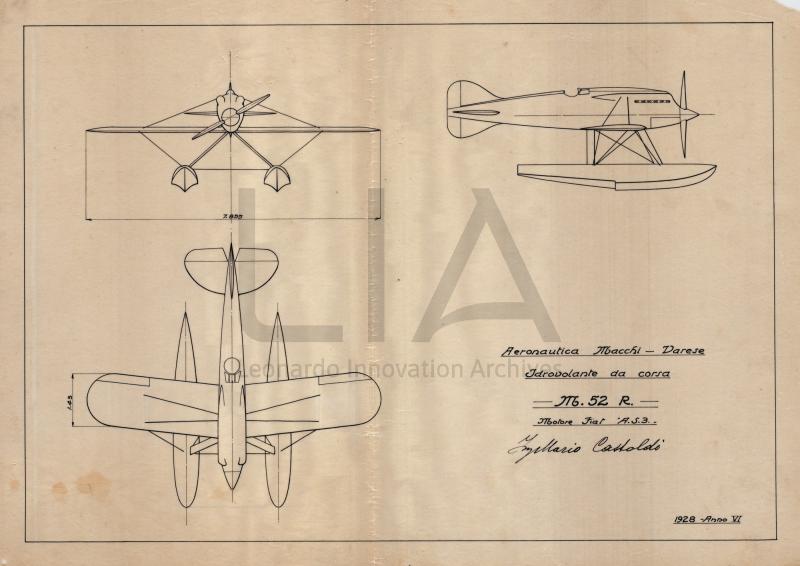Aeronautica Macchi - Idro M.52R - Trittico