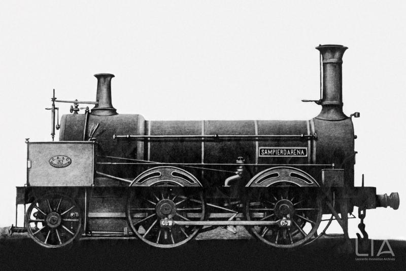 Gio. Ansaldo & C. - locomotiva Sampierdarena
