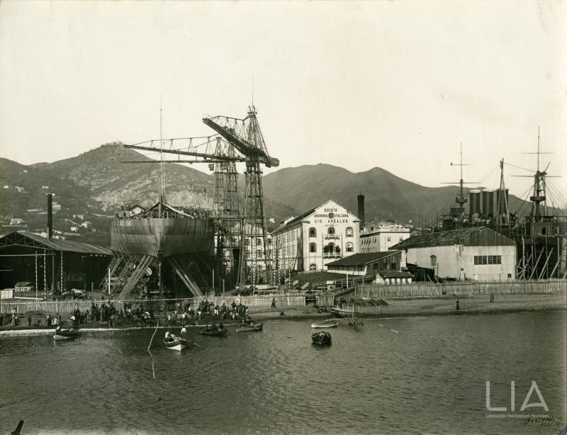 Gio. Ansaldo & C. - corazzata Giulio Cesare