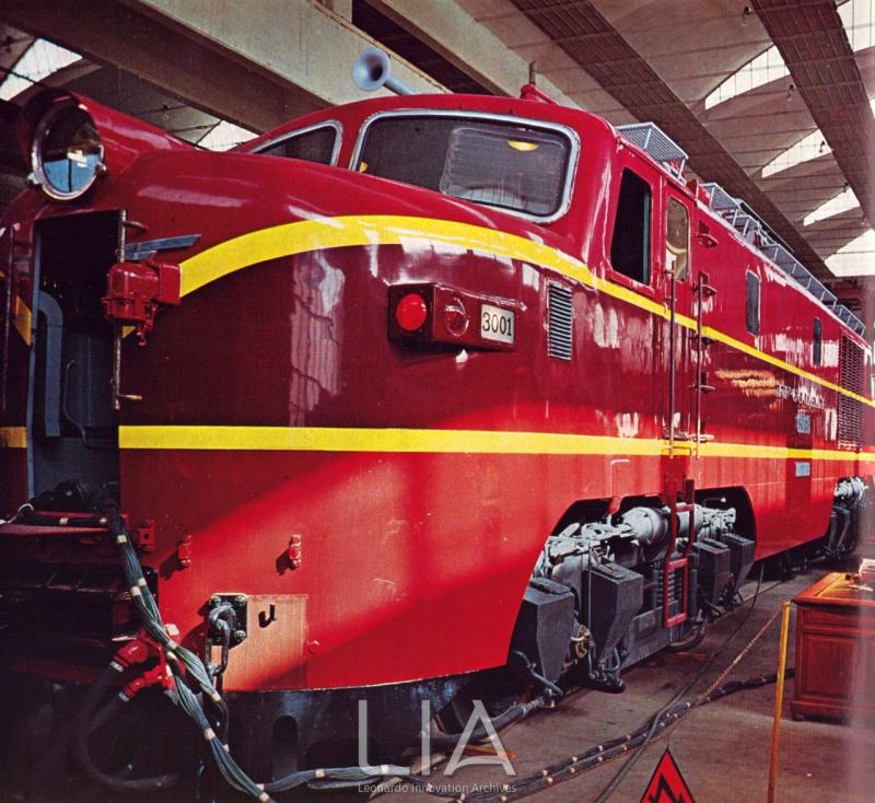 Ansaldo San Giorgio - locomotore elettrico per le ferrovie cilene