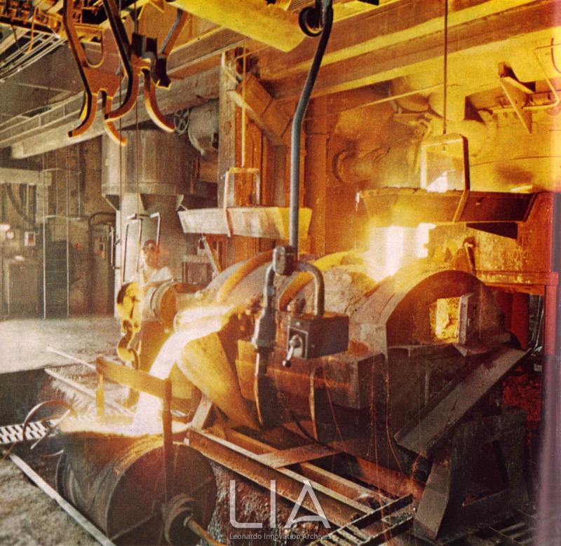 Fonderie e Officine San Giorgio Prà - colata ghisa