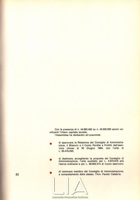 Deliberazioni dell'Assemblea