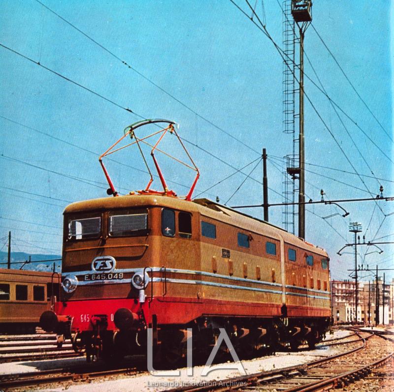 Industrie Meccaniche Aeronautiche Meridionali Aerfer - Divisione Ferroviaria, Pozzuoli. Locomotiva elettrica E 645