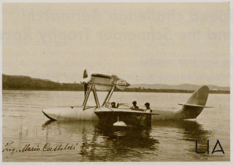 Aeronautica Macchi M.33 - Idrovolante da corsa sul lago di Varese