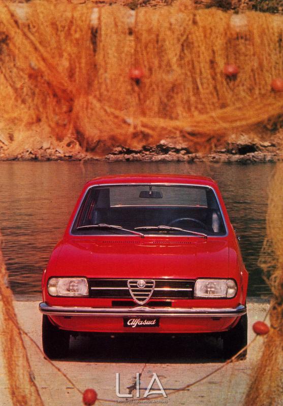 Alfa Romeo Alfasud - vettura Alfasud berlina, novità 1972