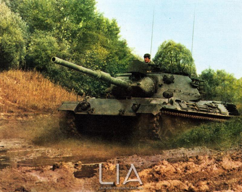 Oto Melara - carro armato Leopard in azione