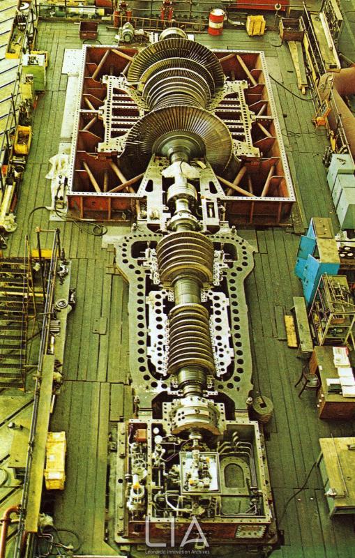 Ansaldo Meccanico Nucleare - turbina a vapore da 320.000 KW