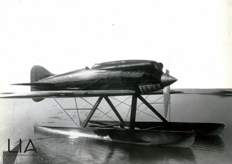 Aeronautica Macchi M.39 - Idrovolante da corsa sul lago di Varese