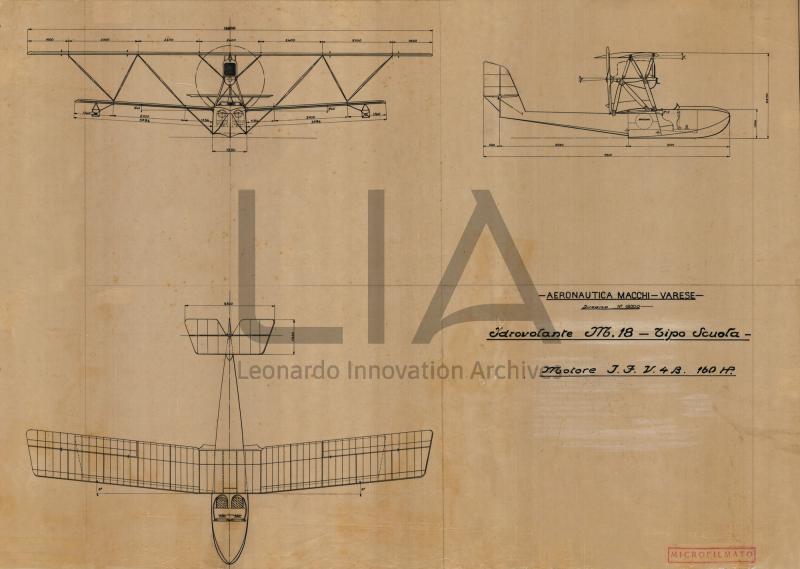Idro M.18 tipo Scuola - Trittico