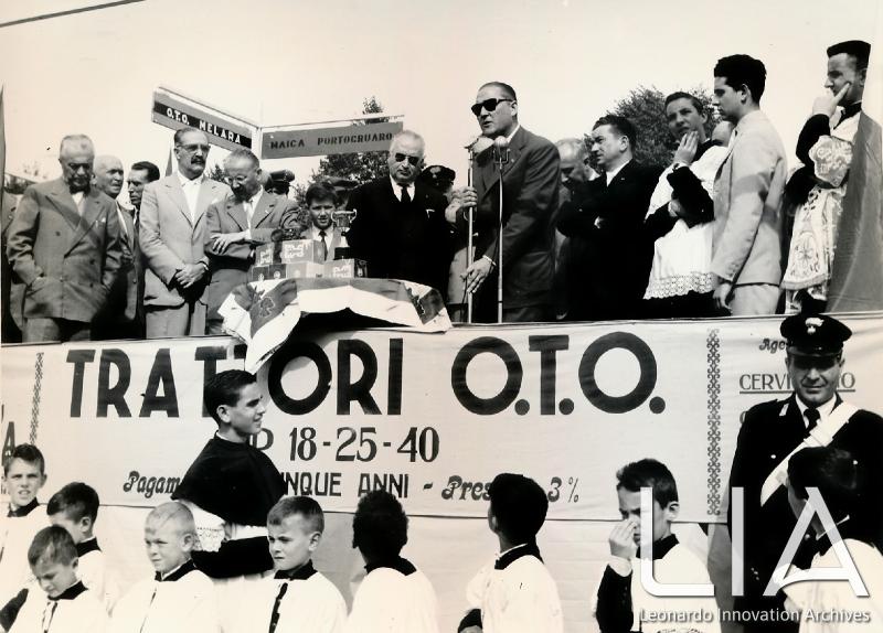 OTO - Il Direttore della M.A.I.C.A. G. Vianello mentre si rivolge agli intervenuti