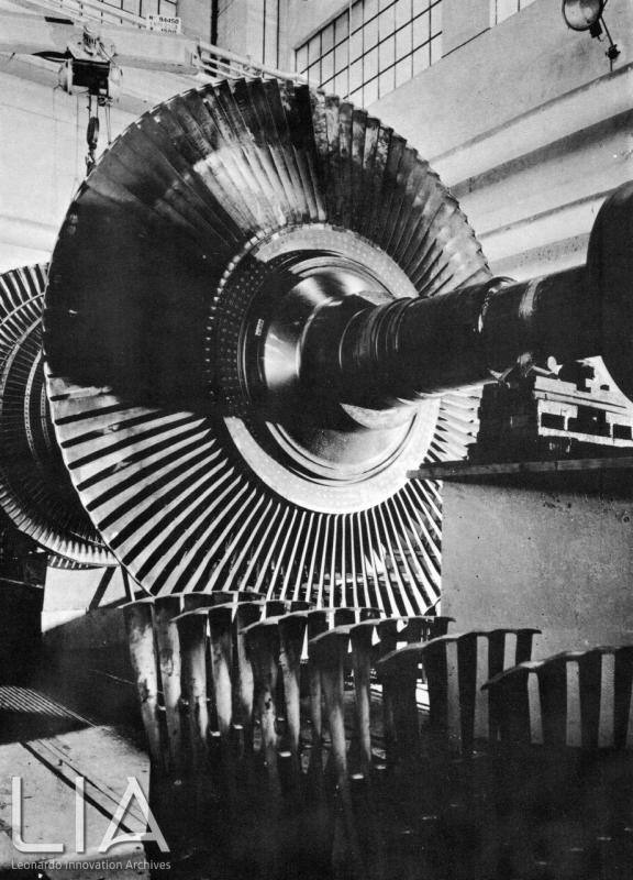 Alfa Romeo aviazione - collaudo di un motore a getto nello stabilimento di Pomigliano d'Arco