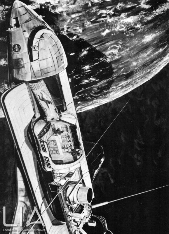 Aeritalia - progetto del laboratorio spaziale Space Lab cui partecipa l'Aeritalia