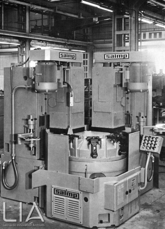 S.A.I.M.P. - Società Azionaria Industrie Meccaniche Padovane - fresatrice a tavola rotante tipo FG4 costruita nello stabilimento di Padova