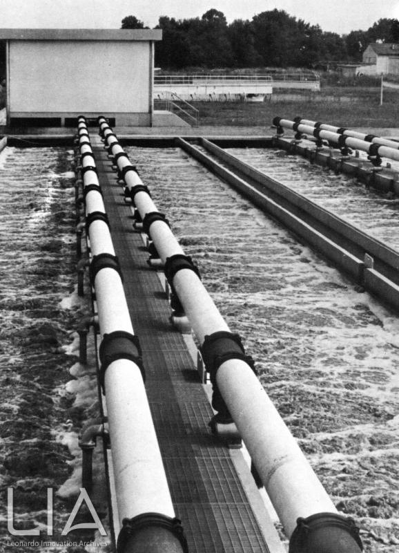 Termomeccanica Italiana - depurazione delle acque - pista per il trattamento degli scarichi civili