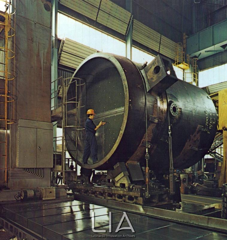 Breda Termomeccanica - generatore di vapore per la centrale elettronucleare PWR realizzata in Iran