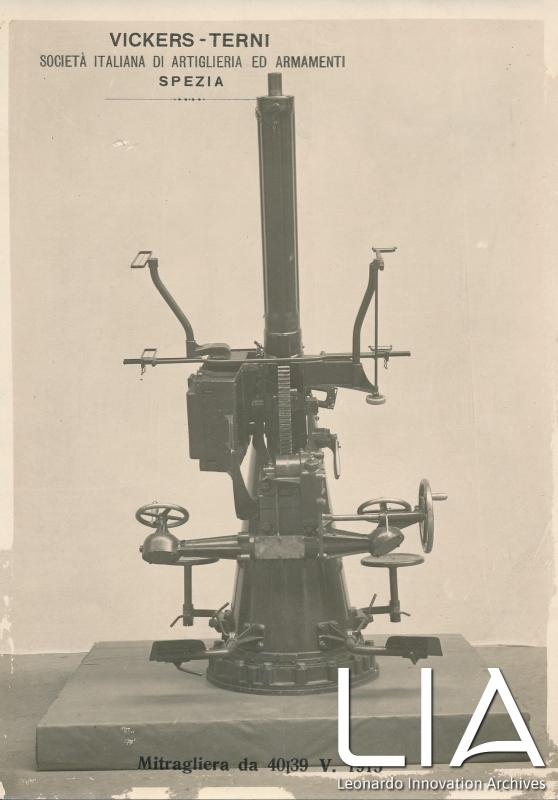 OTO - Mitragliera da 40/39 Vickers 1915