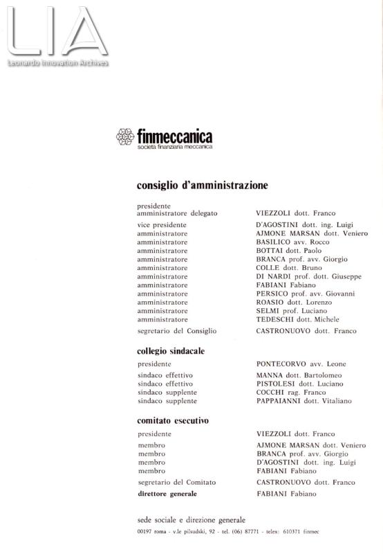Cariche sociali
