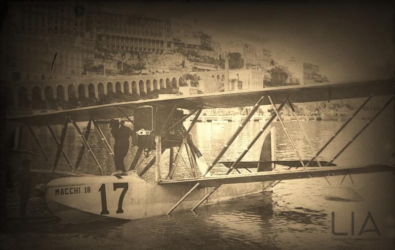 Idro - M.18 -   al meeting di Monaco nell'aprile del 1920