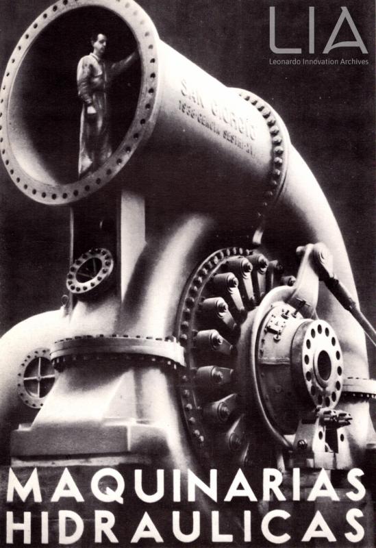 pubblicità turbina idraulica