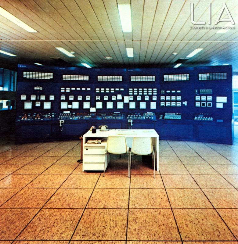 sala di controllo microcalcolatori