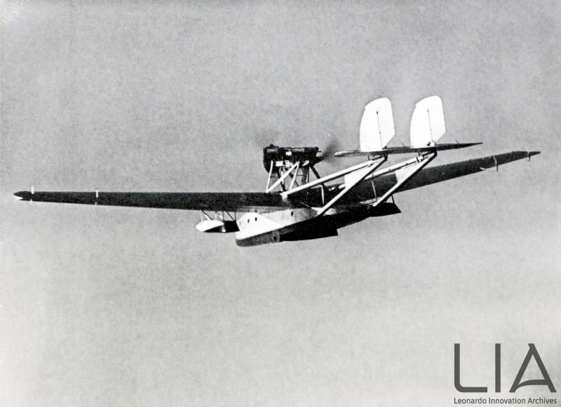Velivolo S.55 Prototipo in volo