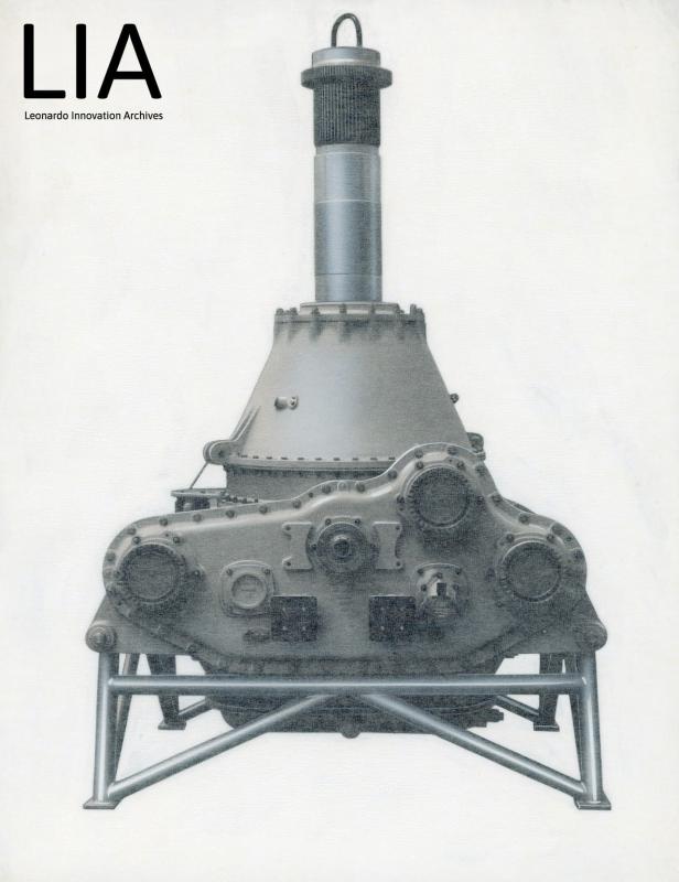 A101G - particolare della trasmissione principale