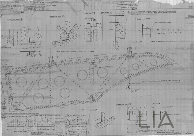 SIAI Marchetti - S.79K- Portelli per chiusura carrello retrattile