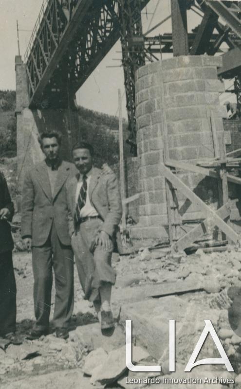 OTO - Gli ingegneri Fienga (a sinistra) e Arganati (a destra)