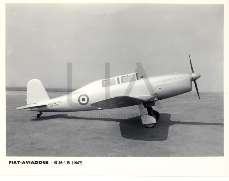 FIAT G 46 - vista laterale a terra