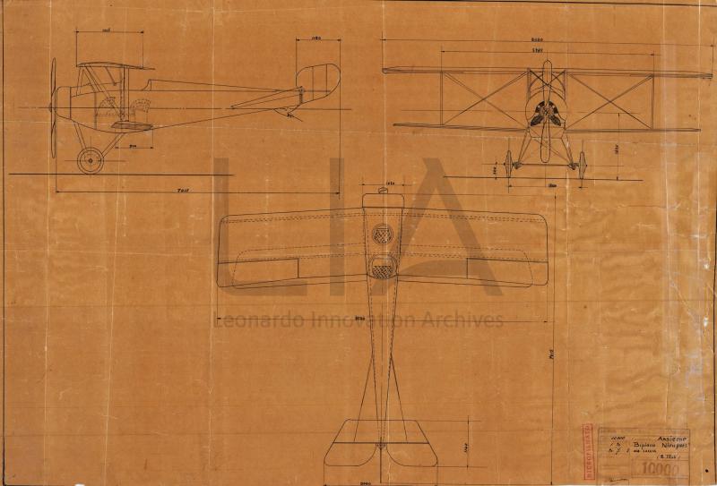 Nieuport 10.000 d.c. biposto - trittico