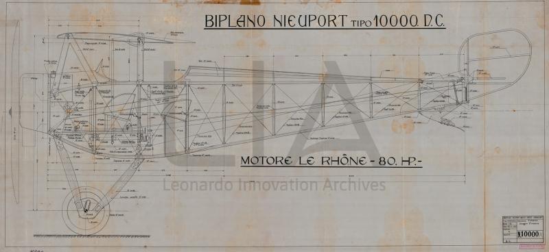 Nieuport 10.000 d.c. biposto - vista laterale