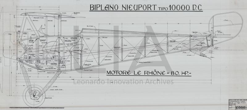 Nieuport 10.000 d.c. biposto - vista laterale (copia)