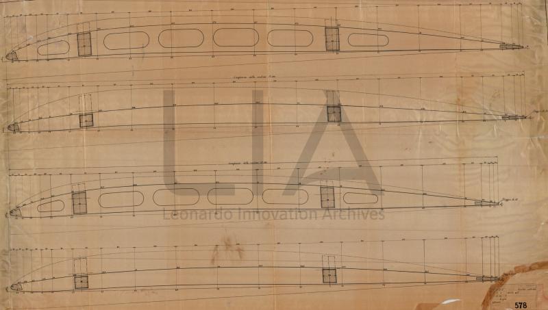 Hanriot H.D. 1  - centine estreme delle ali