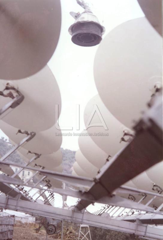 Centrale solare di Sant'Ilario - caldaia spenta e cinematismi