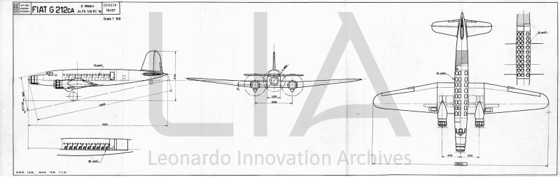 FIAT G 212 - 3 viste